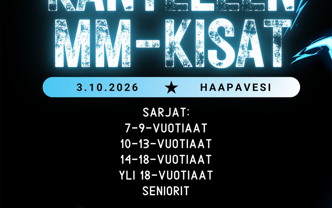 Ilmakanteleen MM-kisat Haapavedellä 3.10.2026